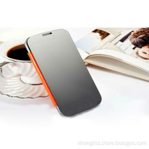 Hot Selling, Deluxe Mirror Face Smart, Leather Mobile Phone Cover for Samsung Galaxy Note 2